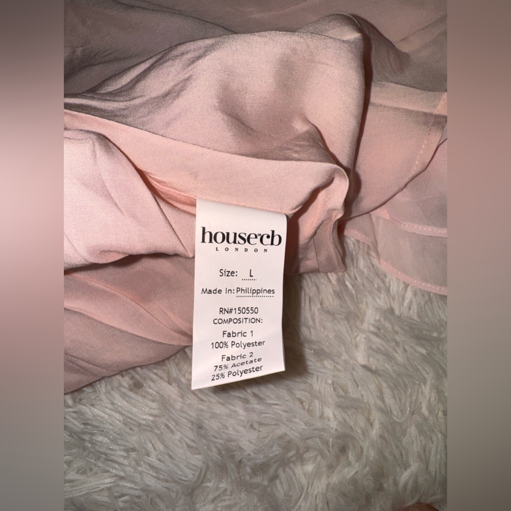 House of CB Blush Pink Mini Dress - Picture 8 of 9